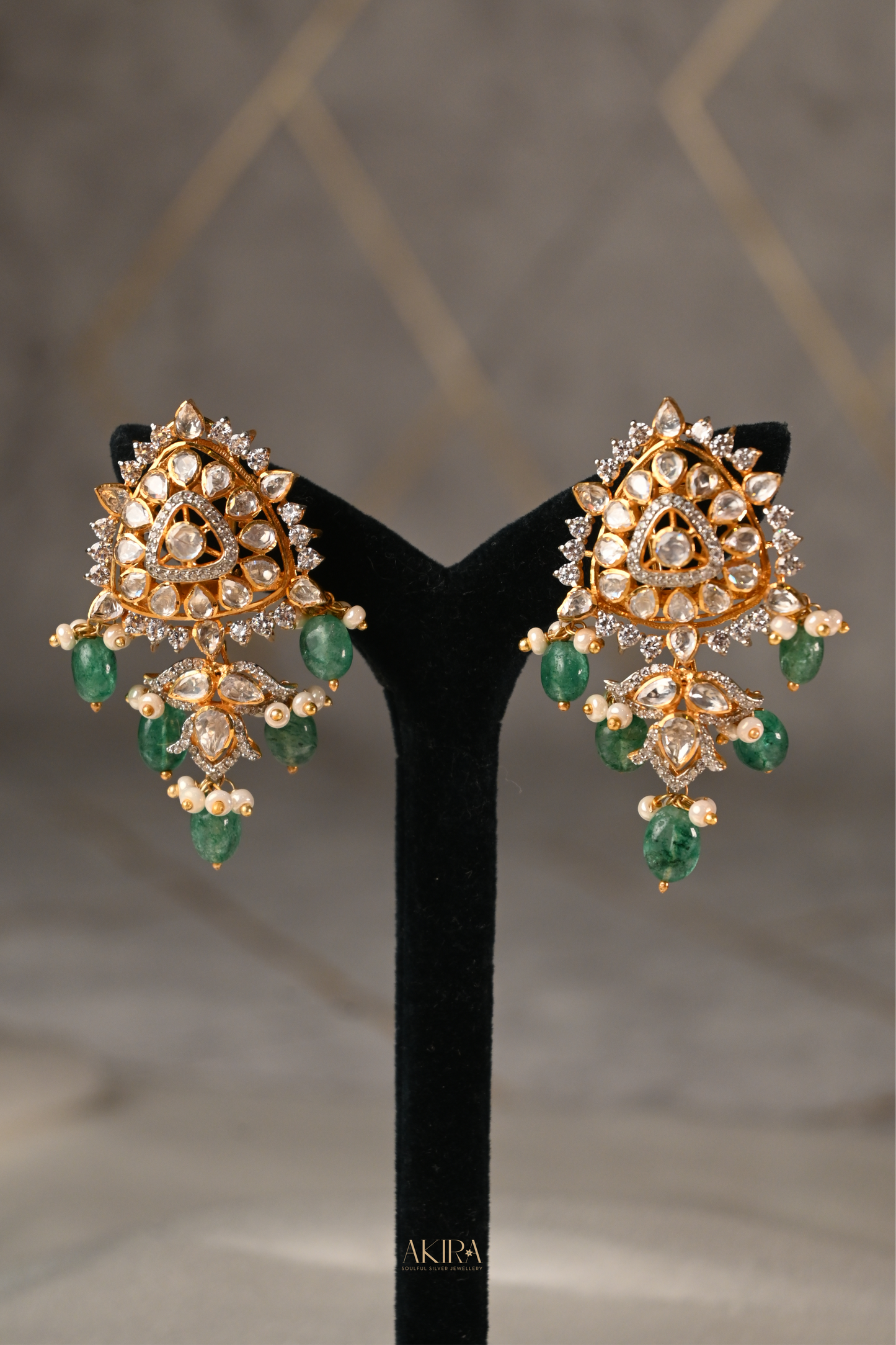 The Forest Bloom Pendant & Earrings