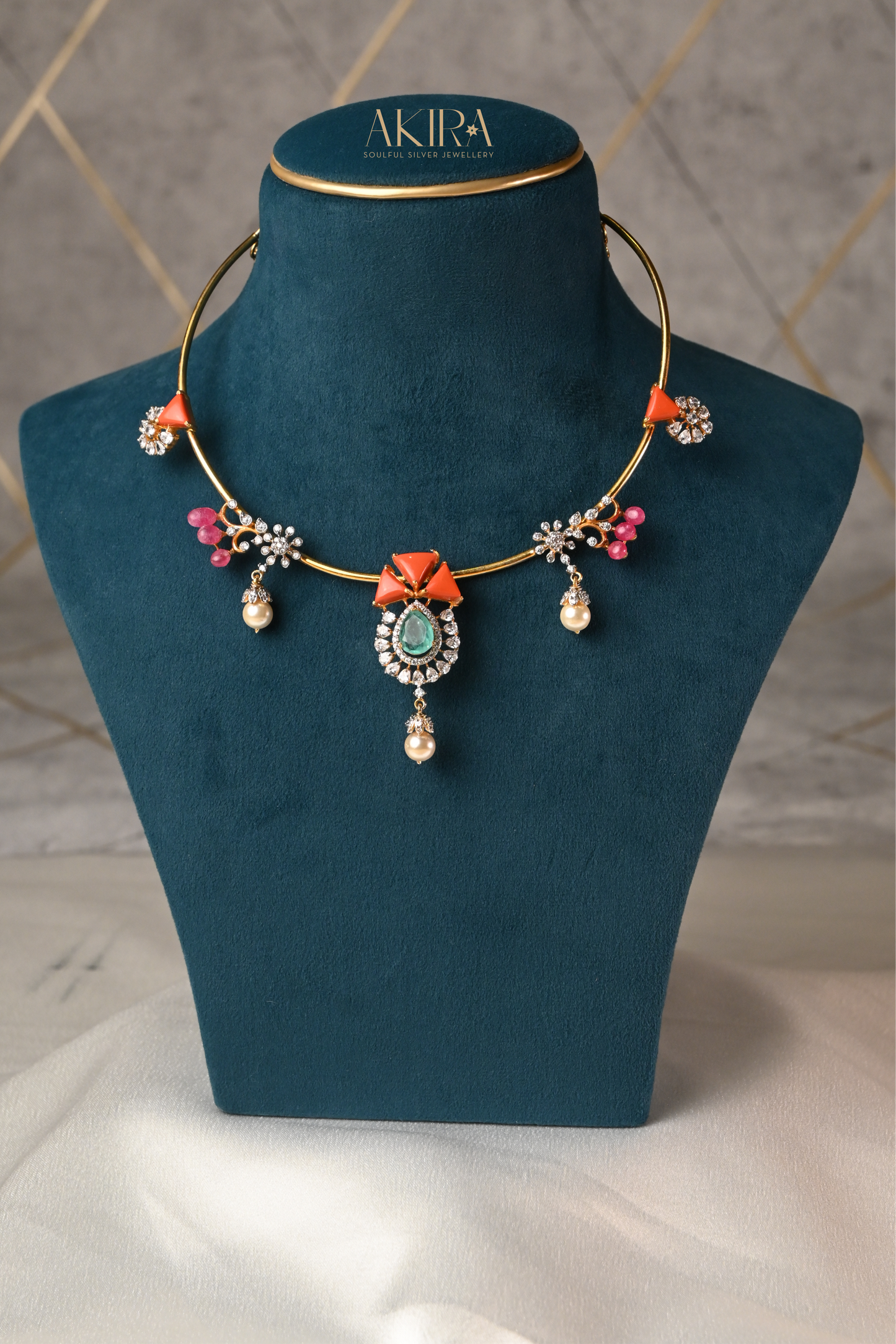 The Coral Garden Collar Set