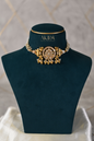 The Peacock Grace Choker & Earrings