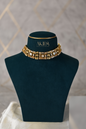 The Golden Shimmer Choker