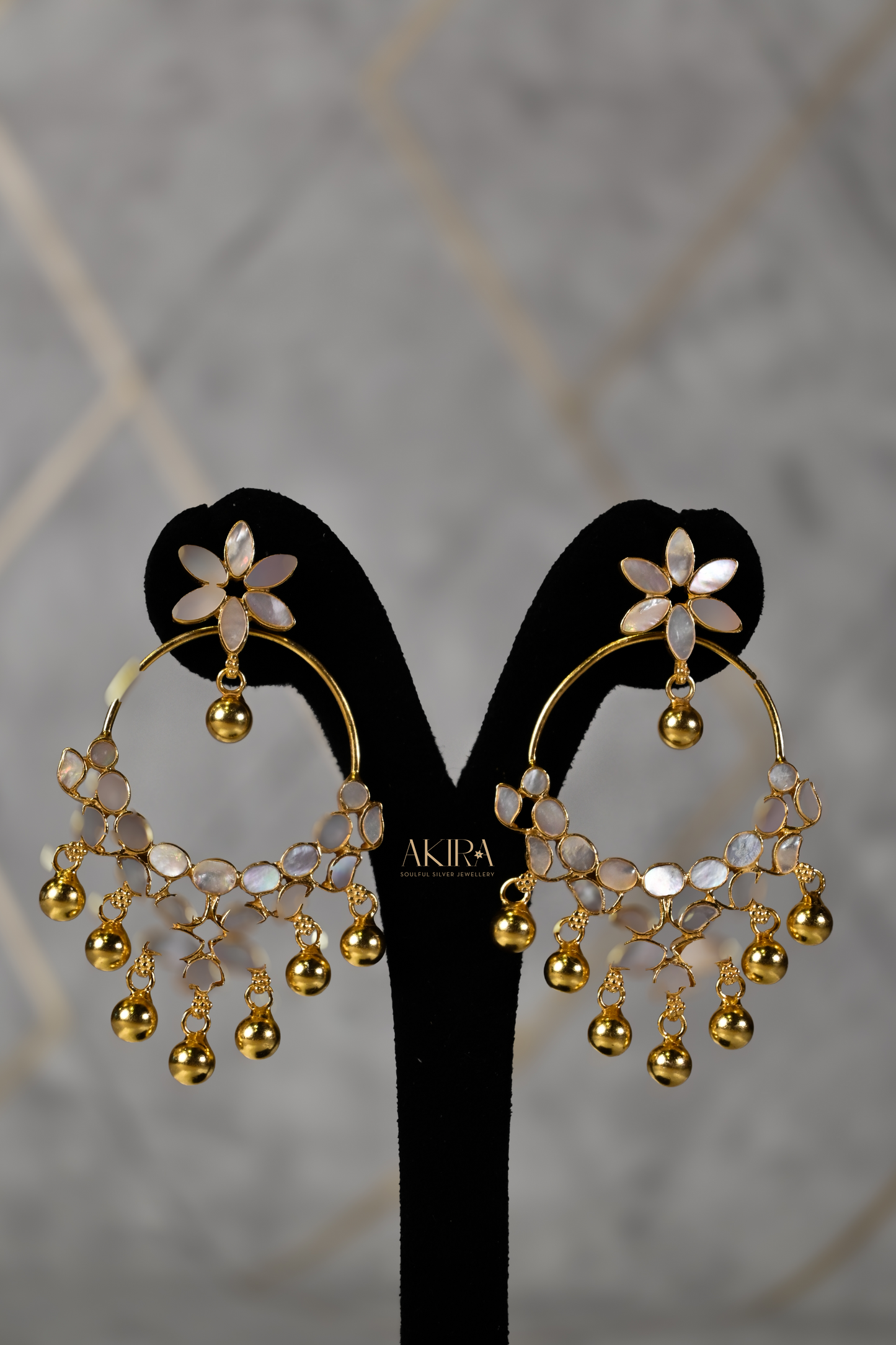 The Pearl Cascade Earrings