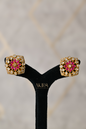 The Ruby Window Earrings