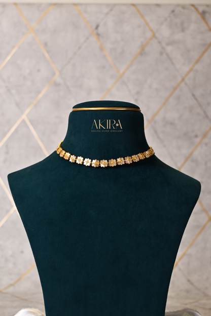 The Blossom Walk Choker & Earrings