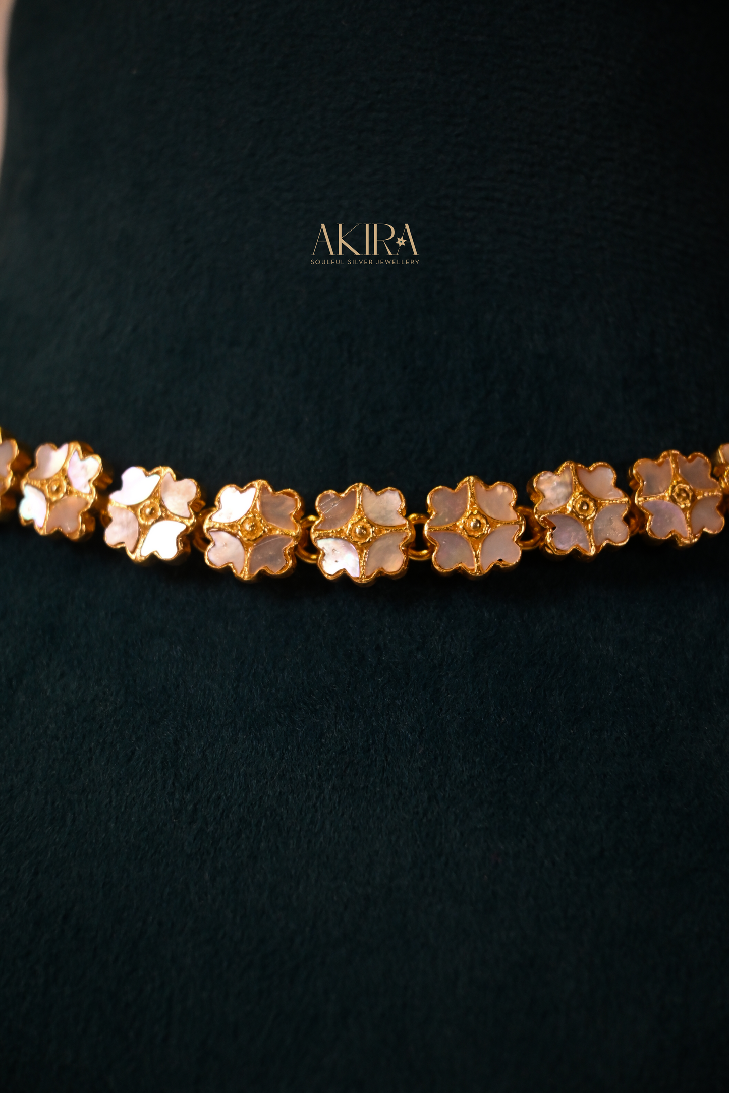 The Blossom Walk Choker & Earrings