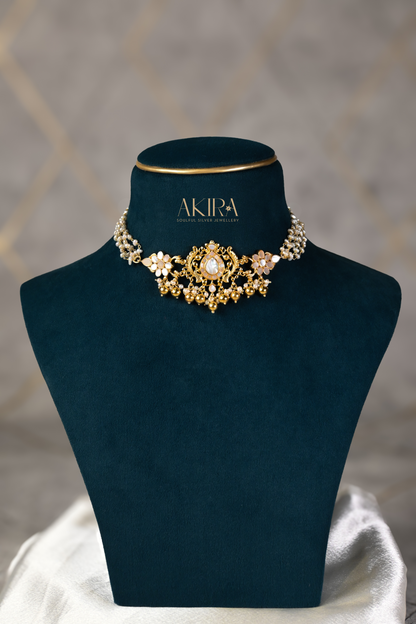 The Pearl Royale Choker & Earrings