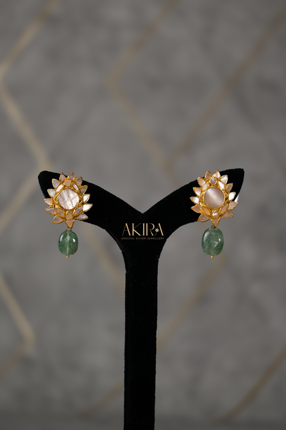 The Garden Pearl Choker & Earrings